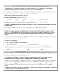 Form RES-1 Application to Restore License to Full, Active Status From Inactive, Disabled or Fee Exempt Status or From Disabled Status to Active Status With Limitations on Practice - California, Page 2