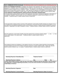 Form RES-1 Application to Restore License to Full, Active Status From Inactive, Disabled or Fee Exempt Status or From Disabled Status to Active Status With Limitations on Practice - California, Page 4