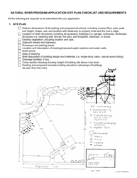 Form PR8032 Natural River Program Variance Application - Michigan, Page 2