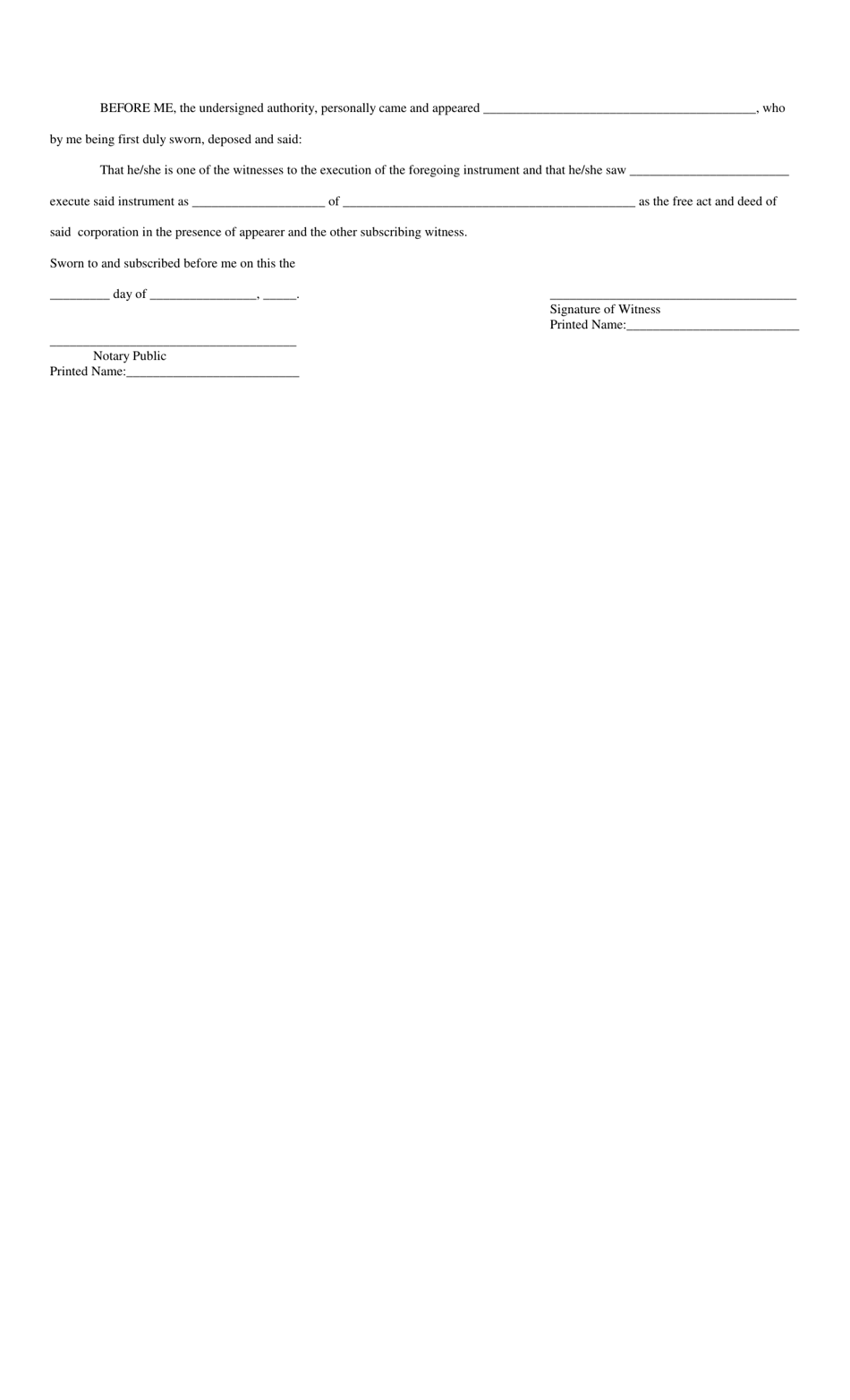 Assignment of Surface / Subsurface Lease - Louisiana, Page 3