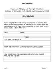 Application for Older Individuals Who Are Blind Program - Nevada, Page 7