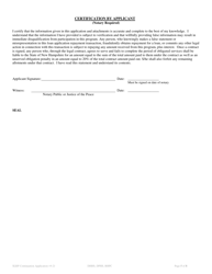 Application for Continuation of Contract - New Hampshire State Loan Repayment Program - New Hampshire, Page 5