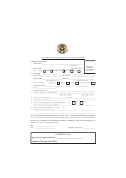Document preview: Bhutan Visa Application Form