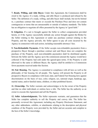 Open Listing Agreement Template, Page 3