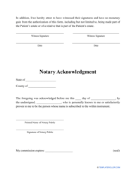 Do Not Resuscitate (DNR) Form, Page 3