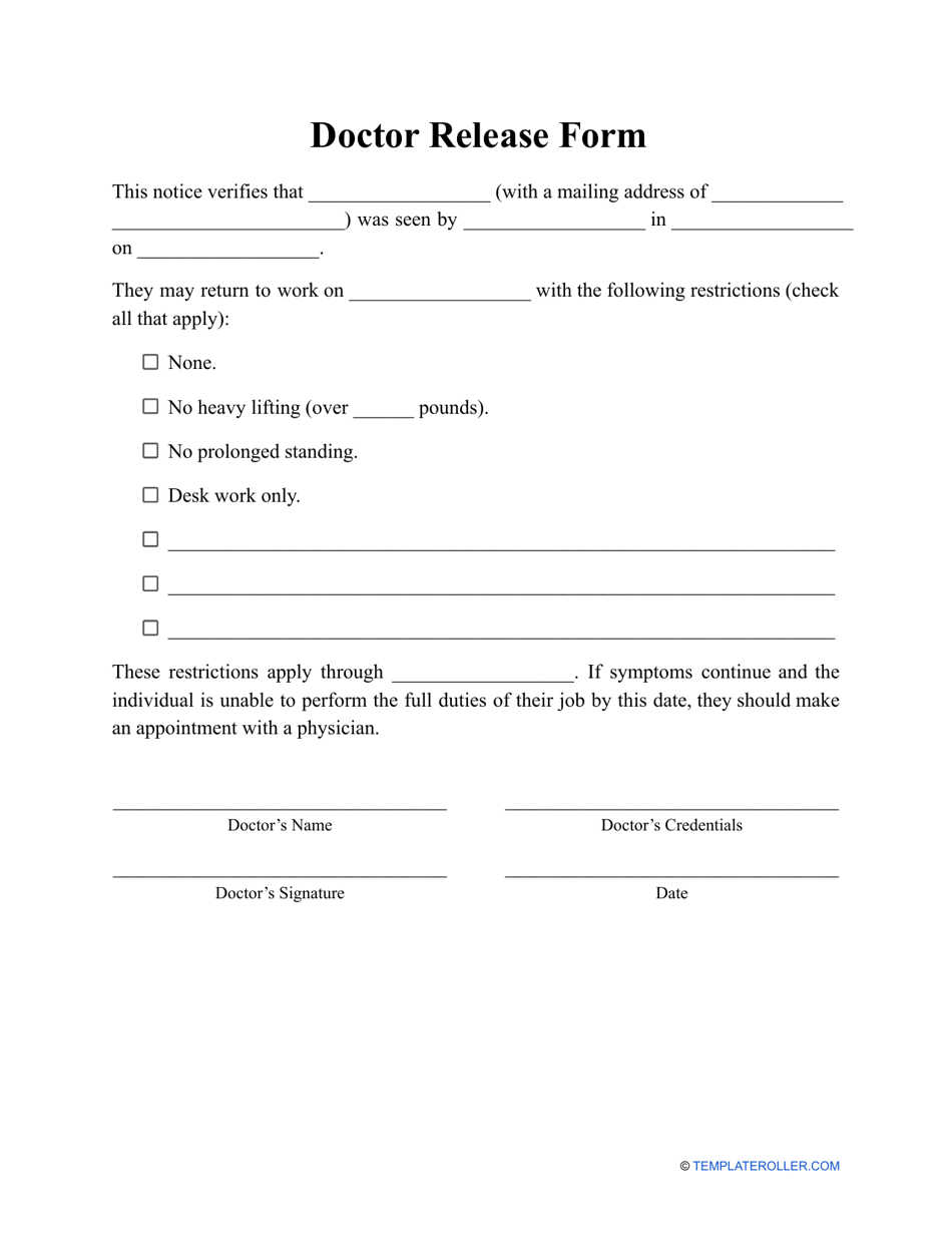 doctor-release-form-fill-out-sign-online-and-download-pdf