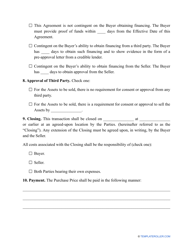&quot;Asset Purchase Agreement Template&quot;, Page 3