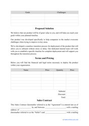 Sales Proposal Template, Page 2