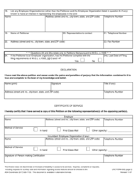 DLR Form 003 Representation Petition - Massachusetts, Page 2