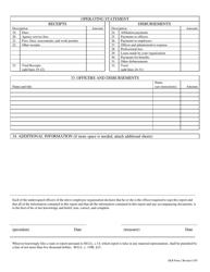 DLR Form 2 Employee Organization Financial Report - Massachusetts, Page 2