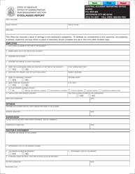 Document preview: Form MO300-0650 Eyeglasses Report - Missouri