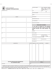 Form MO300-1224 Request for Quotation - Missouri, Page 2