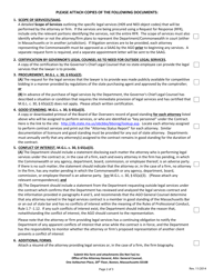 Review Form for Attorneys Providing Legal Services - Massachusetts, Page 2