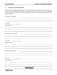 Role Description Questionnaire - Mississippi, Page 2