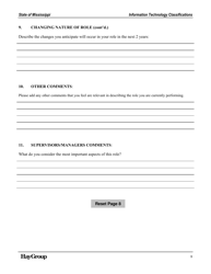Role Description Questionnaire - Mississippi, Page 8
