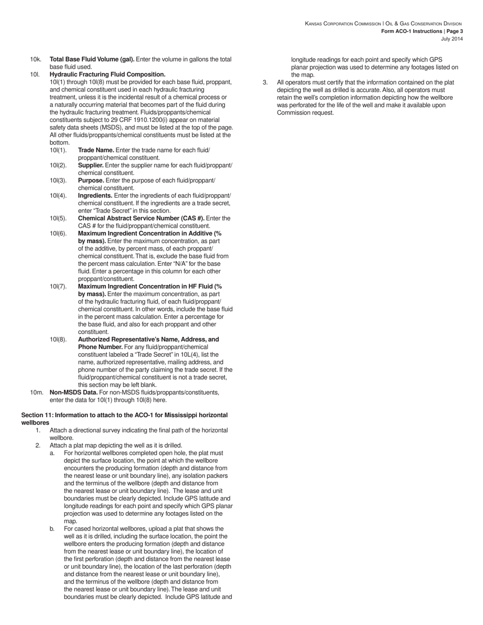 Form ACO-1 Well Completion Form - Kansas, Page 6