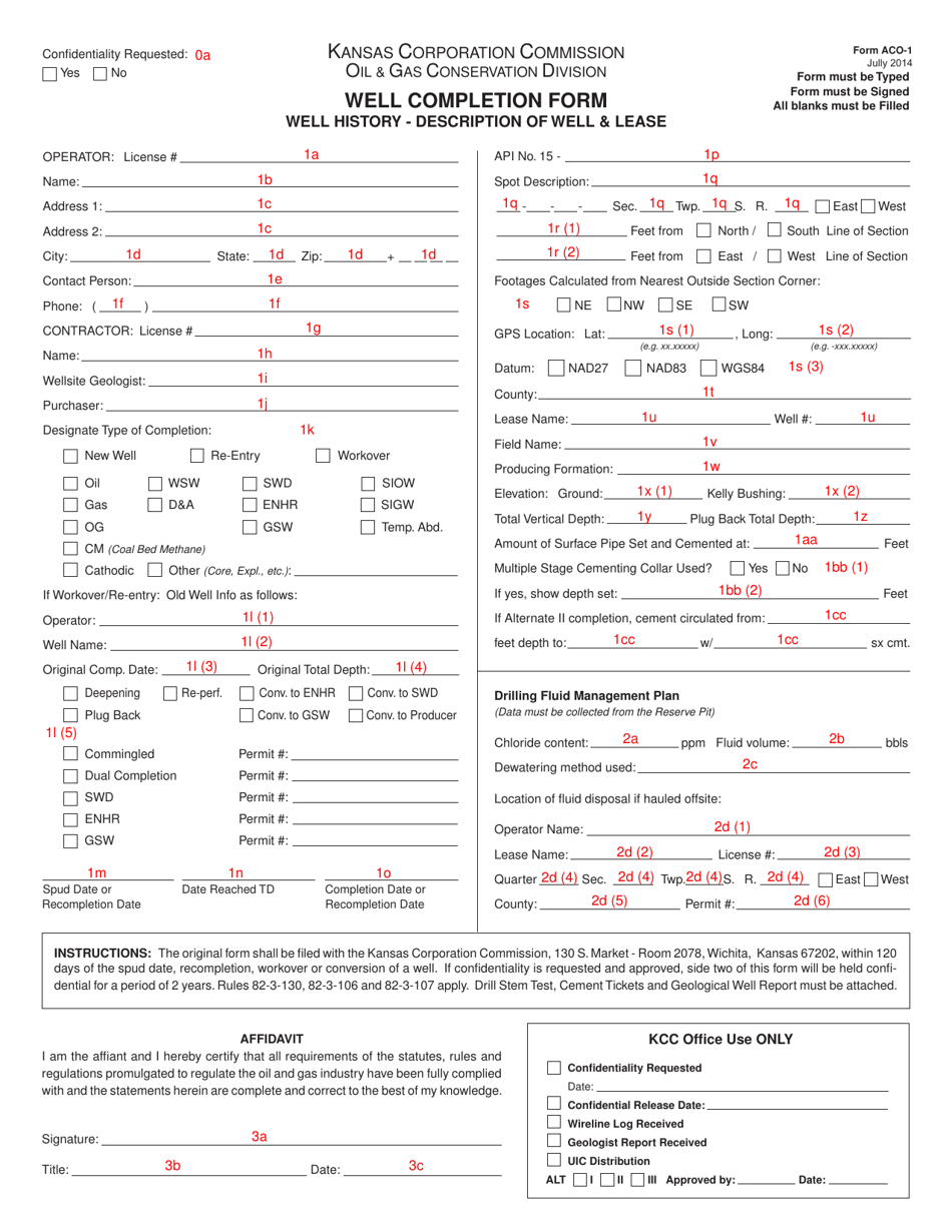 Form ACO-1 Well Completion Form - Kansas, Page 7