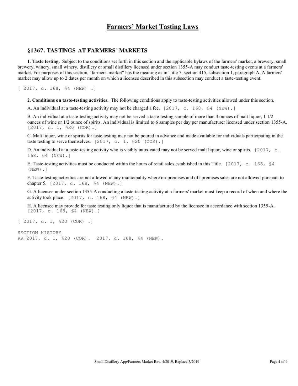 Application for Small Distillery - Maine, Page 10