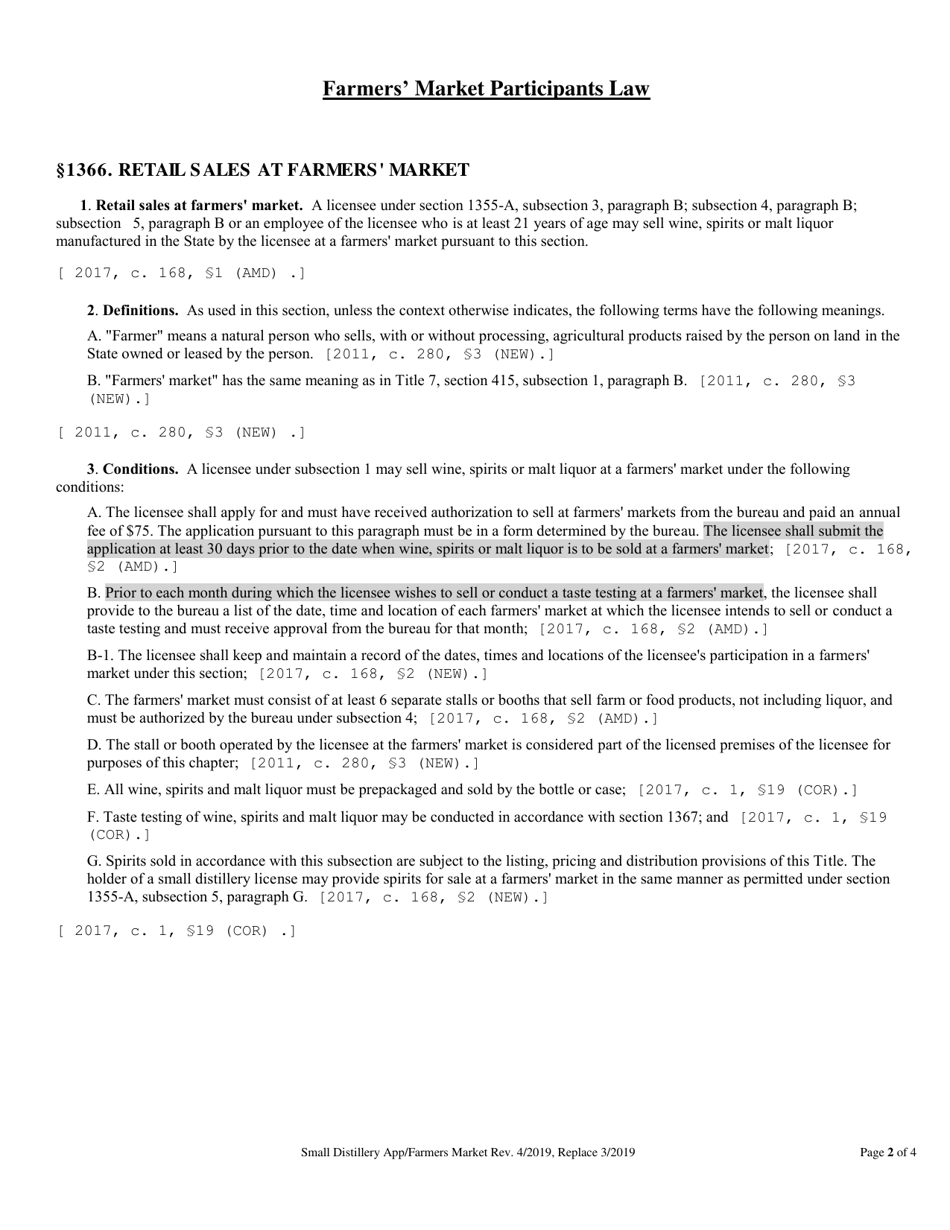 Application for Small Distillery - Maine, Page 8