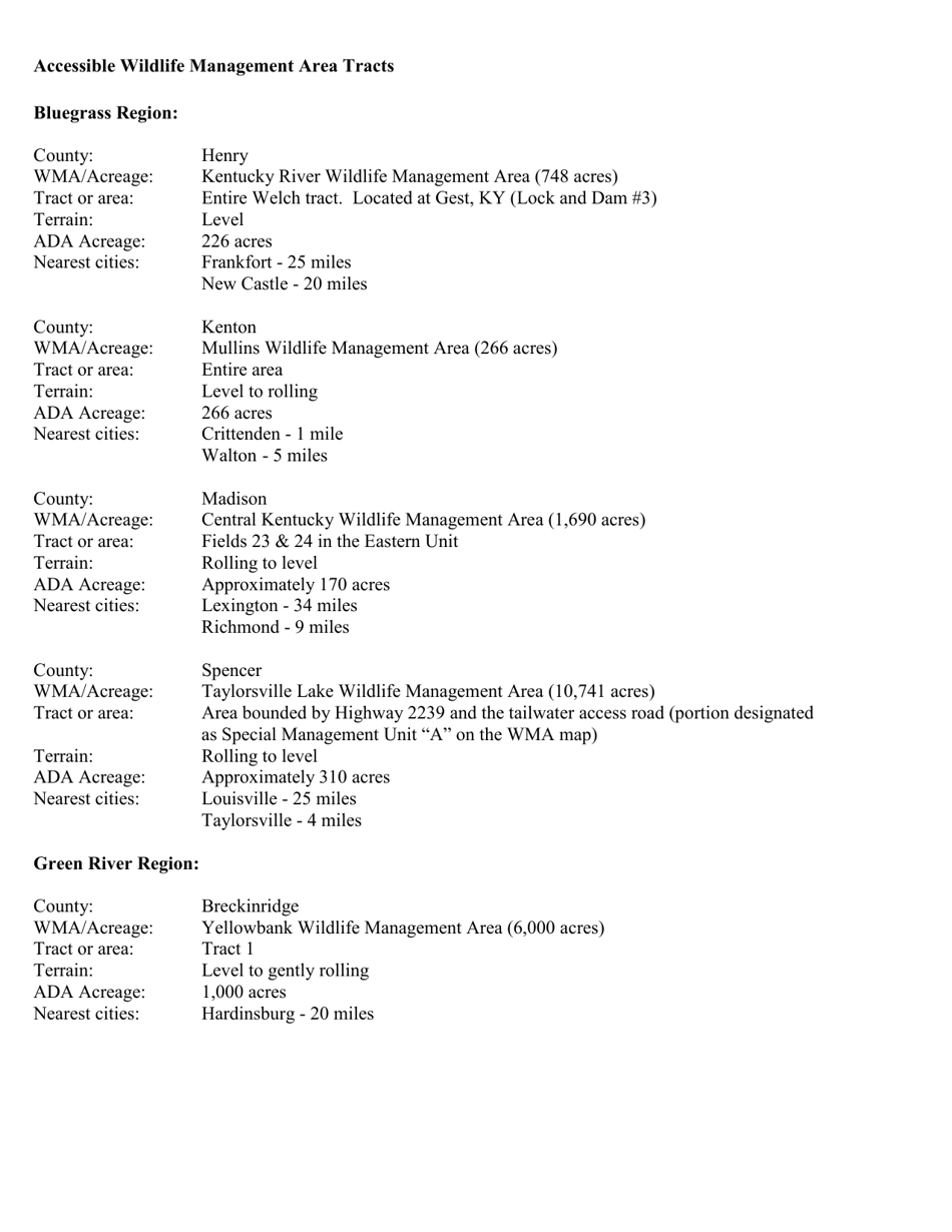 Mobility Impaired Access Permit Application - Kentucky, Page 3