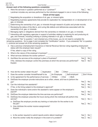 Form UIA1015 Questionnaire to Determine Employment Status - Michigan, Page 2