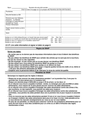 Form FS-1 Application for Snap - Kentucky (French), Page 9