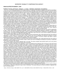 Self-insurer&#039;s Claims Transfer Agreement - Michigan, Page 2