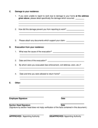 Special Leave Request Form - Louisiana, Page 2