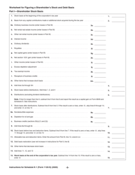 Instructions for IRS Form 1120-S Schedule K-1 Shareholder&#039;s Share of Income, Deductions, Credits, Etc., Page 5