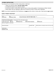 Form MV-82 Vehicle Registration/Title Application - New York, Page 3