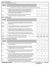 DD Form 2878 Youth Programs (Yps) Inspection Checklist Summary Sheet, Page 5