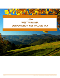Document preview: Instructions for Form CIT-120 West Virginia Corporation Net Income Tax Return - West Virginia
