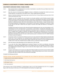 Instructions for Form CIT-120 West Virginia Corporation Net Income Tax Return - West Virginia, Page 12