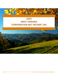 Instructions for Form CIT-120 West Virginia Corporation Net Income Tax Return - West Virginia