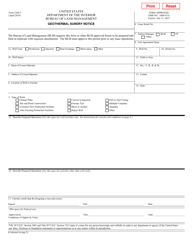Form 3260-3 &quot;Geothermal Sundry Notice&quot;