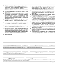 Form 3200-9 Notice of Intent to Conduct Geothermal Resource Exploration Operations, Page 2