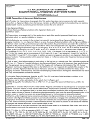 NRC Form 241 Report of Proposed Activities in Non-agreement States, Areas of Exclusive Federal Jurisdiction, or Offshore Waters, Page 4