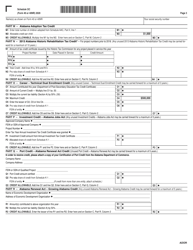 Form 40 (40NR) Schedule OC Other Available Credits - Alabama, Page 3