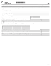 Form 40 (40NR) Schedule OC Other Available Credits - Alabama, Page 4