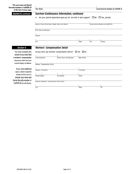 Form PERS-BSD-369-D &quot;Disability Retirement Election Application&quot; - California, Page 8