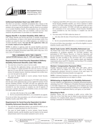 Form F604 Application for Disability Retirement Members of Tier 4, and Tier 4 With Tier 3 Rights - New York City, Page 6