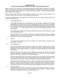 State Form 52303 Individual User Agreement - Indiana, Page 2