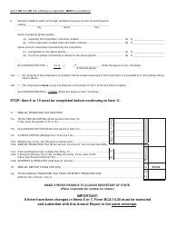 Form BCA14.05 Domestic Corporation Annual Report - Illinois, Page 2
