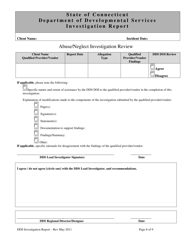Investigation Report - Connecticut, Page 8