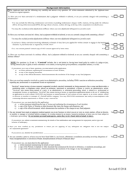 Insurance Producer License Application - Mississippi, Page 2