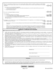 Limited Lines Credit Insurance Producer License Application - Mississippi, Page 3