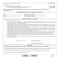 Managing General Agent Individual License Reinstatement - Mississippi, Page 3