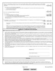 Limited Lines Insurance Producer License Application - Mississippi, Page 3