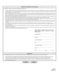 Insurance Producer Business Entity License Reinstatement - Mississippi, Page 4
