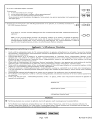 Temporary Insurance Producer Application - Mississippi, Page 3